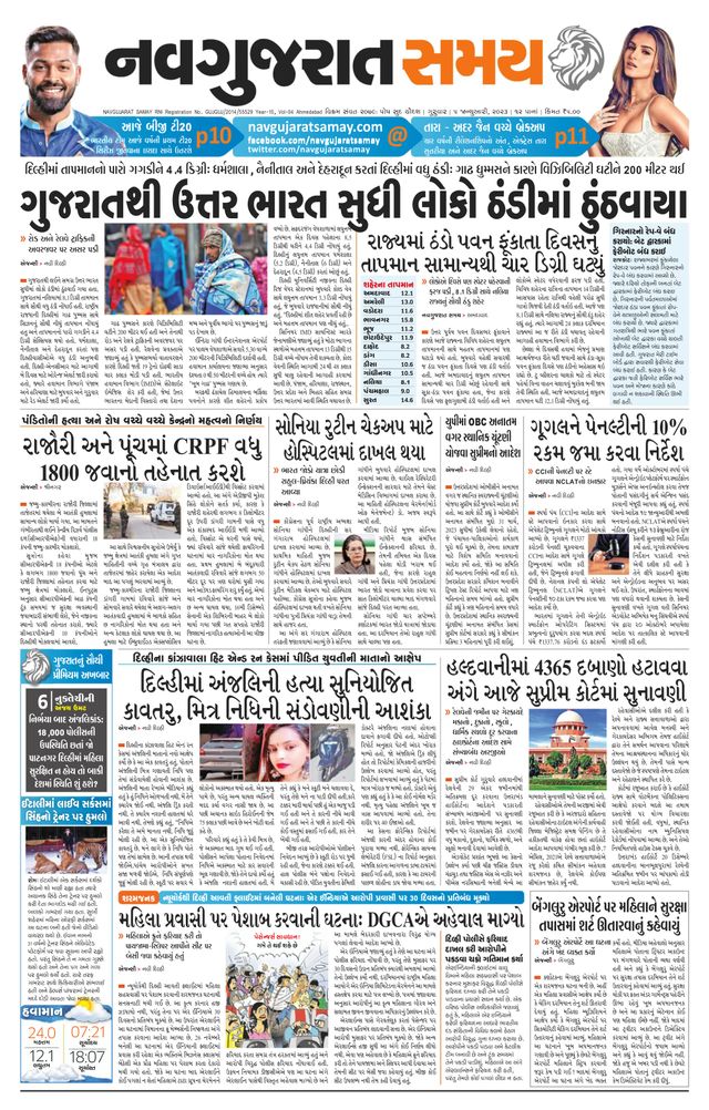 Navgujarat Samay Ahmedabad
