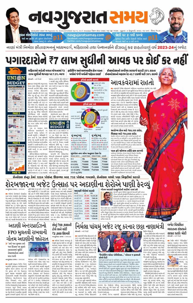 Navgujarat Samay Ahmedabad