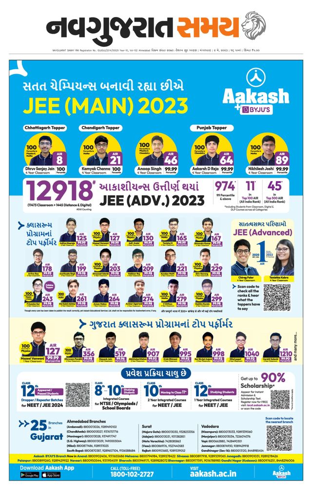 Navgujarat Samay Ahmedabad