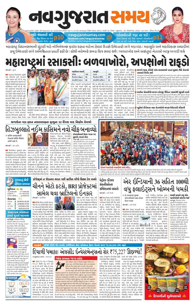 Navgujarat Samay Ahmedabad