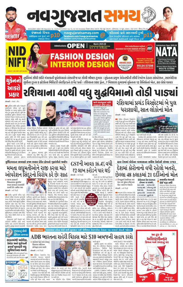 Navgujarat Samay Ahmedabad