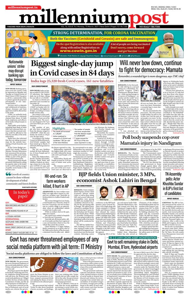 Millennium Post Delhi