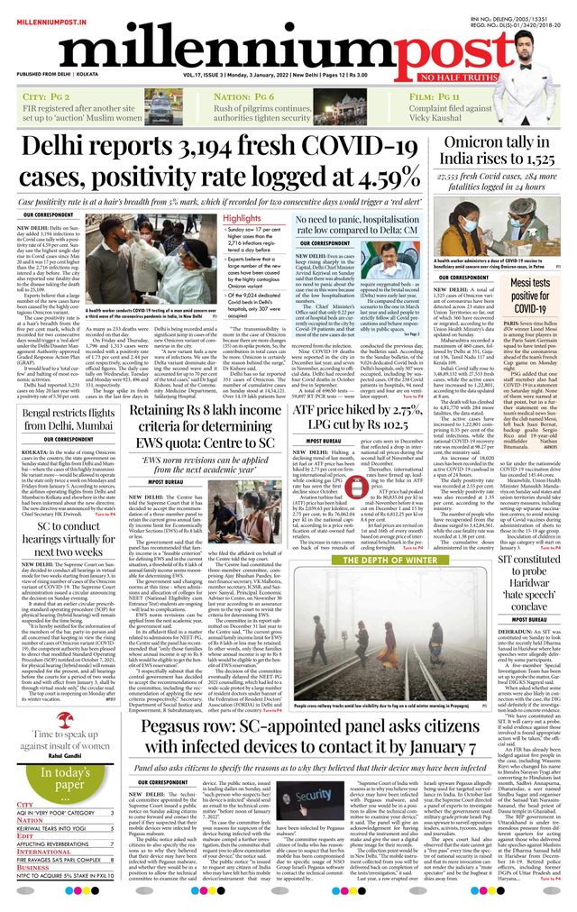 Millennium Post Delhi