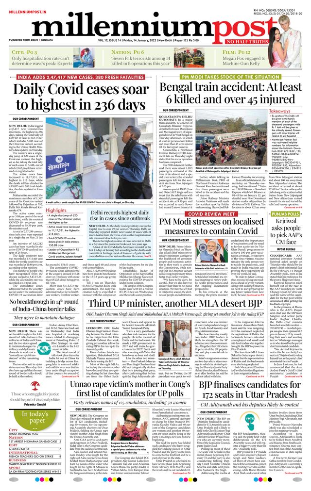 Millennium Post Delhi