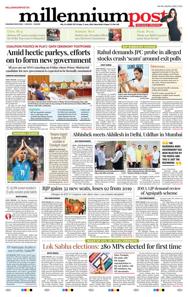 Millennium Post Delhi