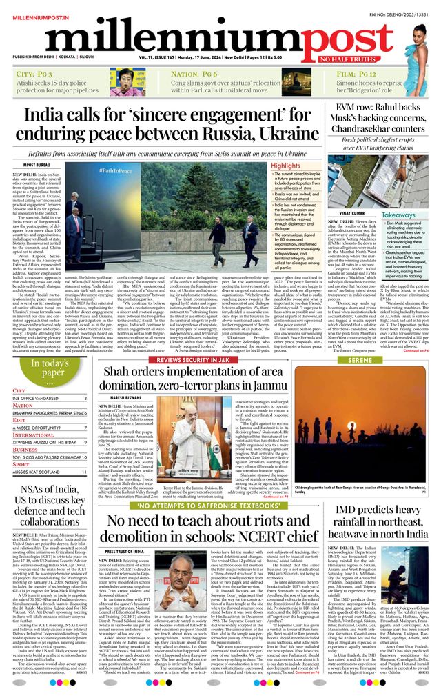 Millennium Post Delhi