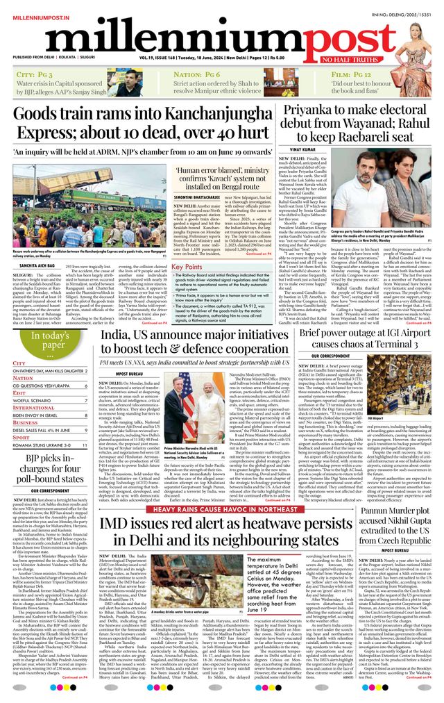 Millennium Post Delhi
