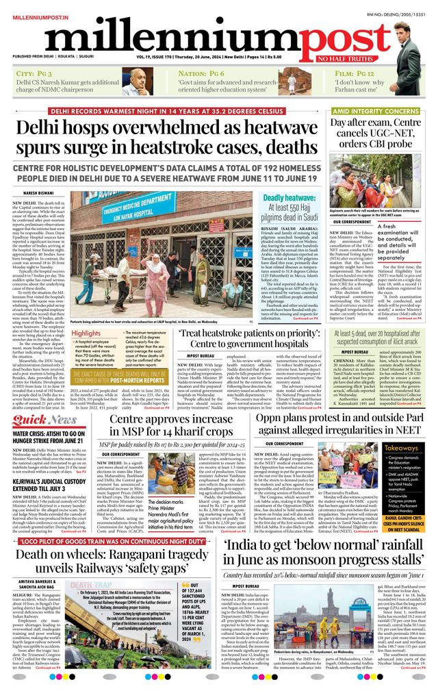 Millennium Post Delhi