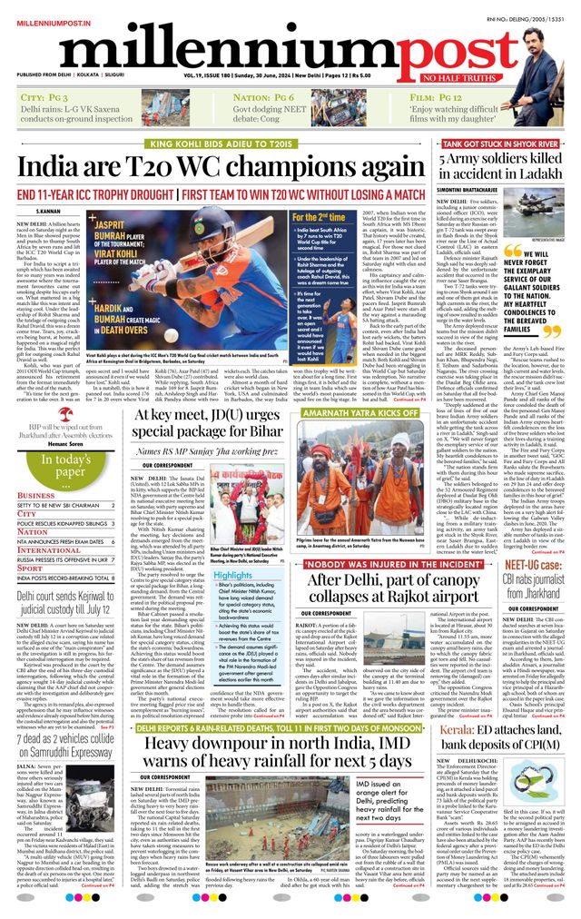 Millennium Post Delhi