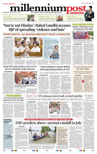 Millennium Post Delhi