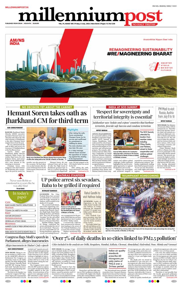 Millennium Post Delhi