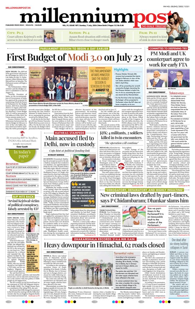 Millennium Post Delhi