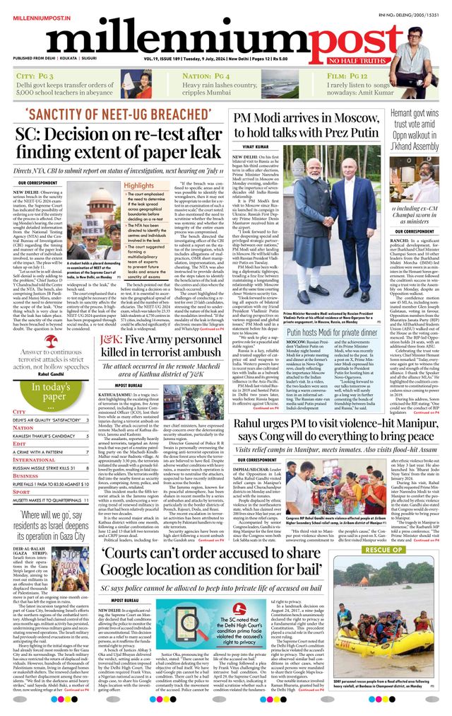 Millennium Post Delhi
