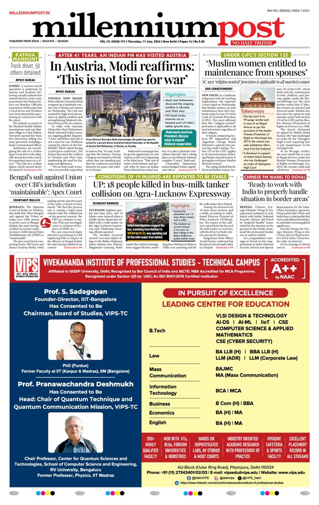Millennium Post Delhi