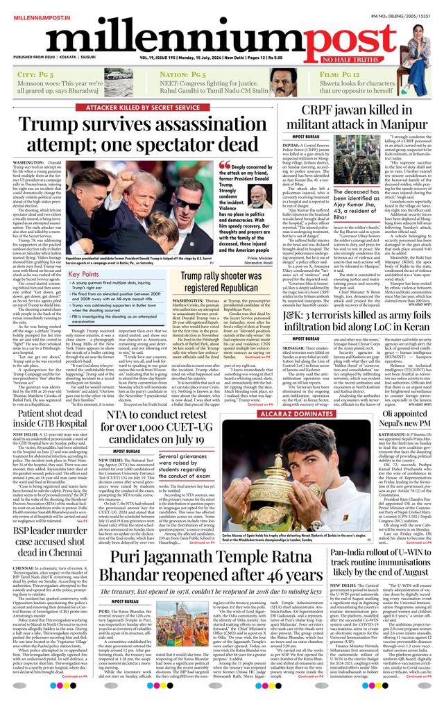 Millennium Post Delhi