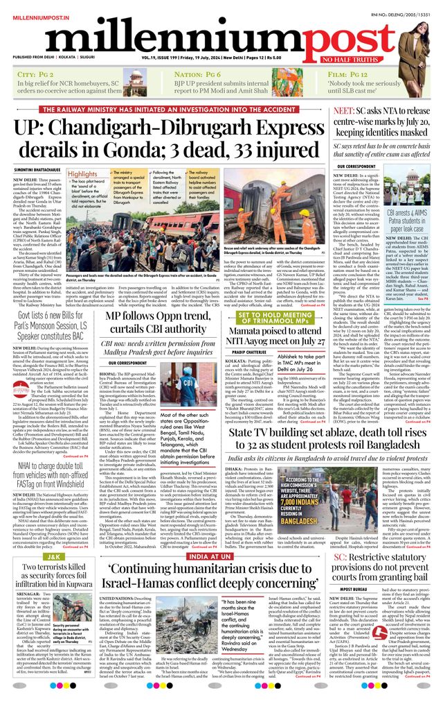 Millennium Post Delhi