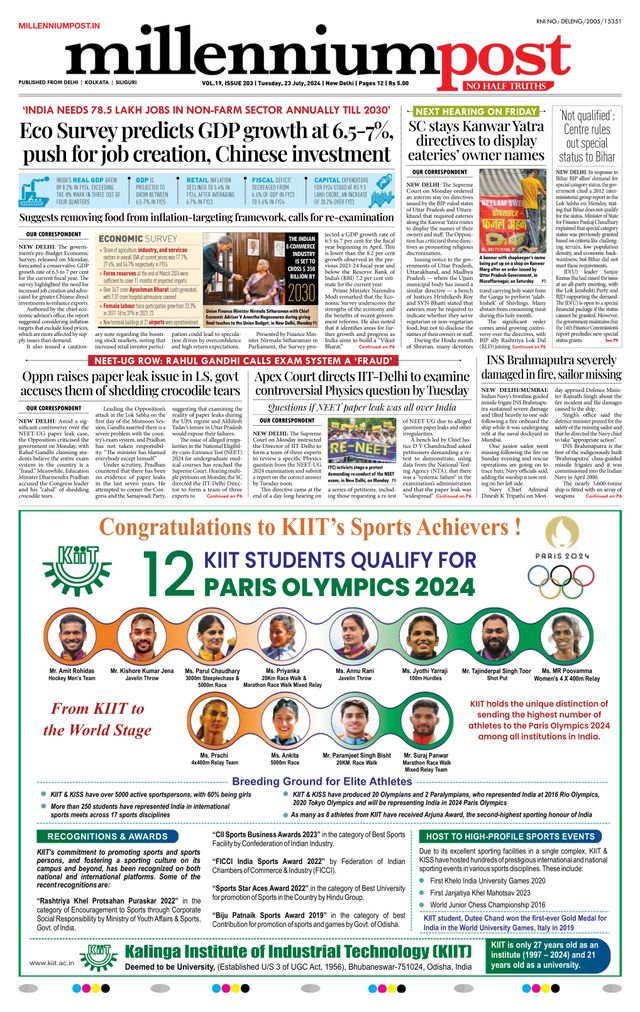 Millennium Post Delhi