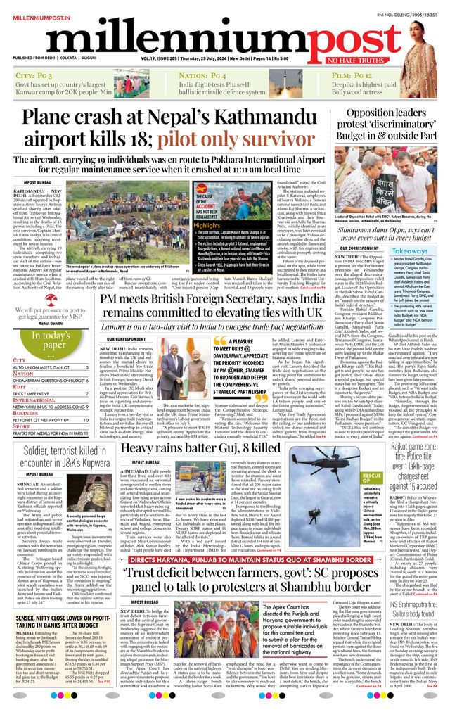 Millennium Post Delhi