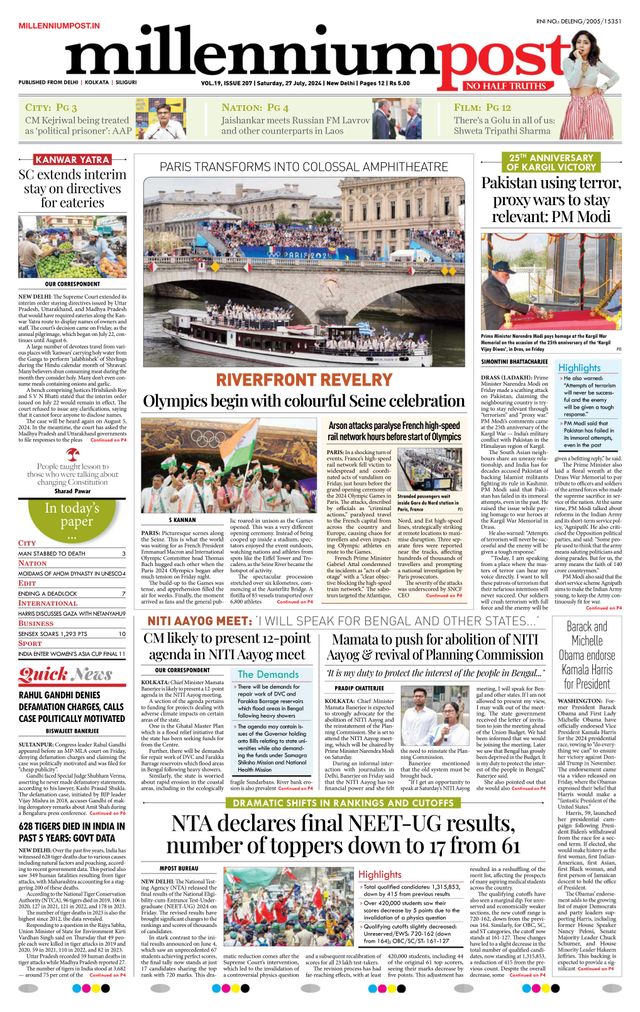 Millennium Post Delhi