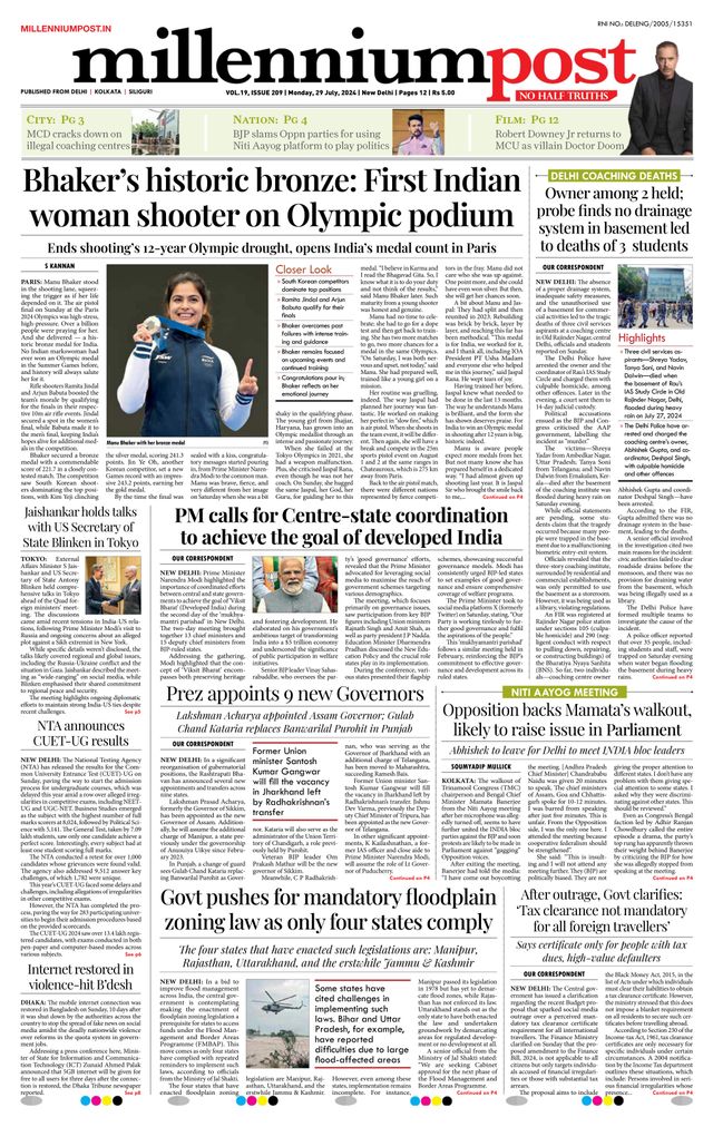 Millennium Post Delhi