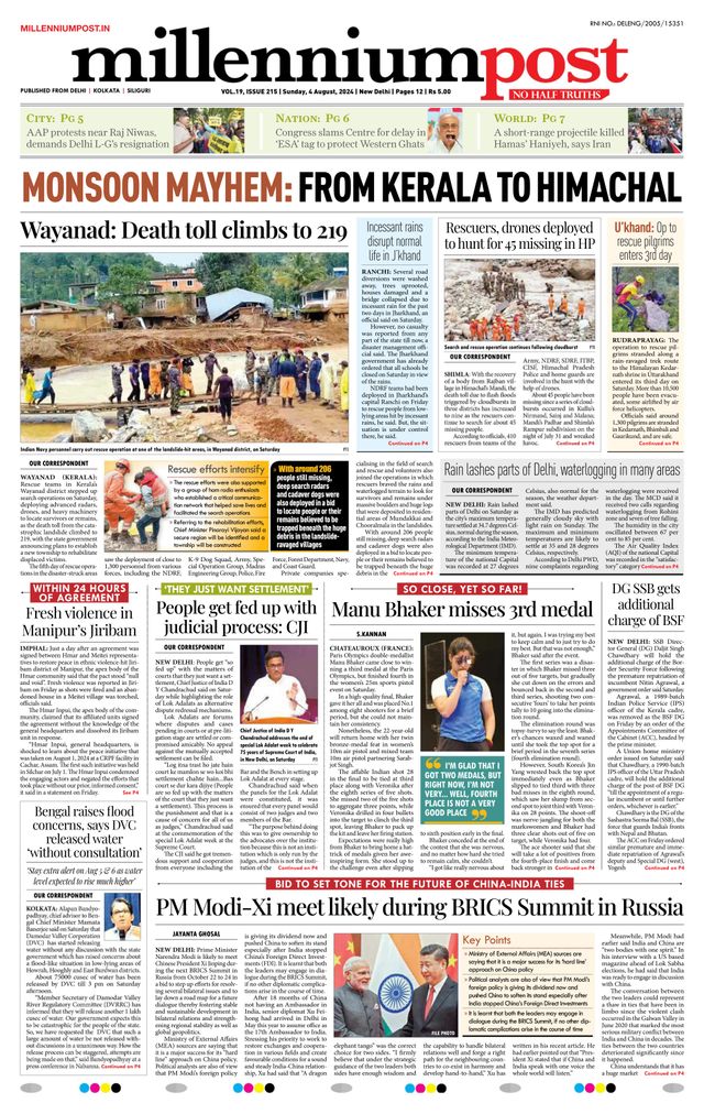 Millennium Post Delhi