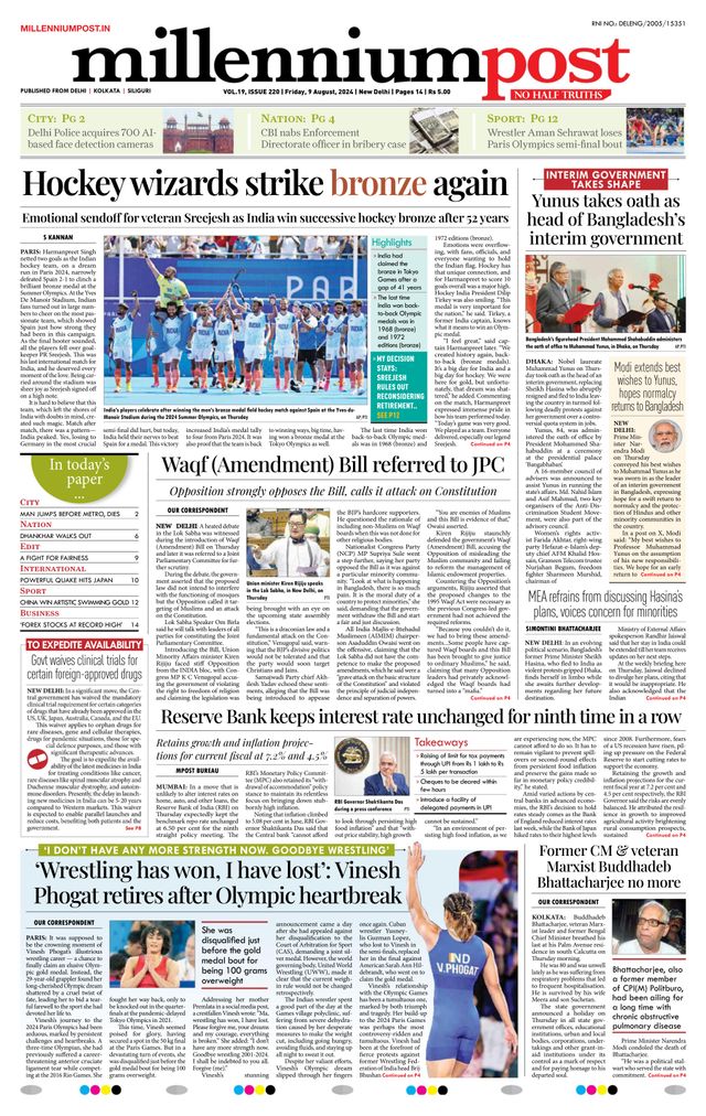 Millennium Post Delhi