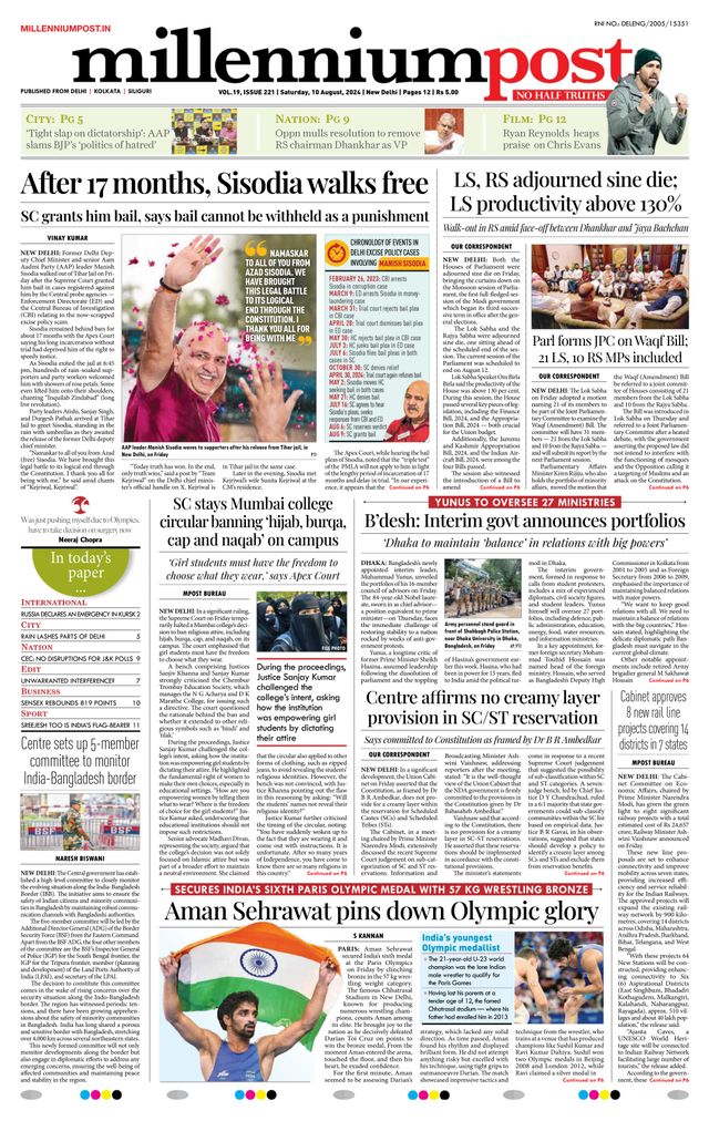 Millennium Post Delhi