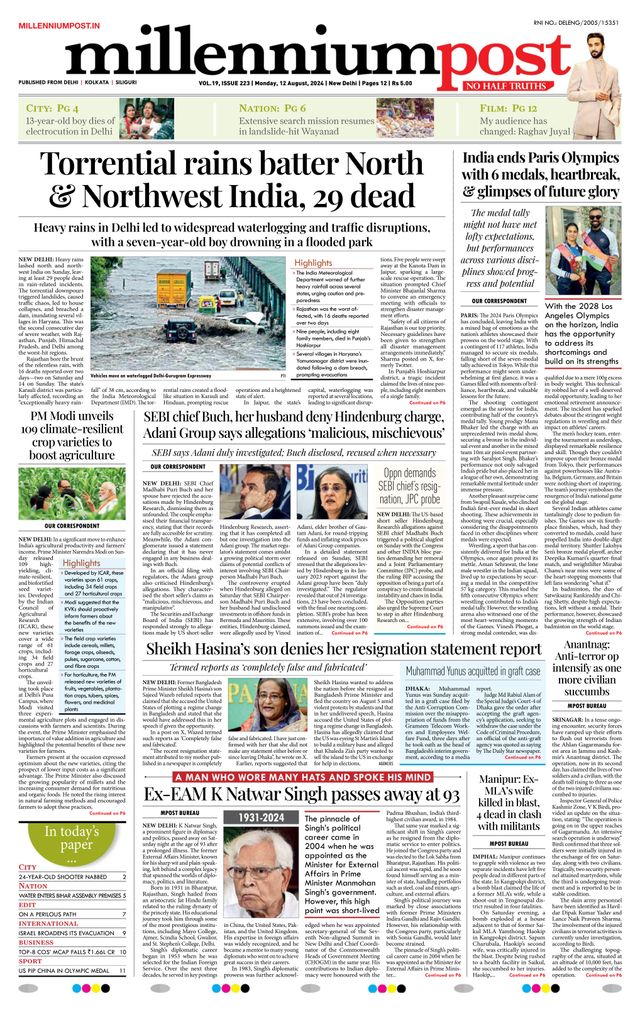 Millennium Post Delhi