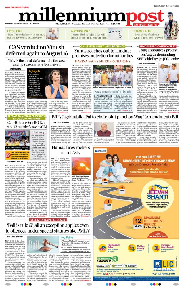 Millennium Post Delhi