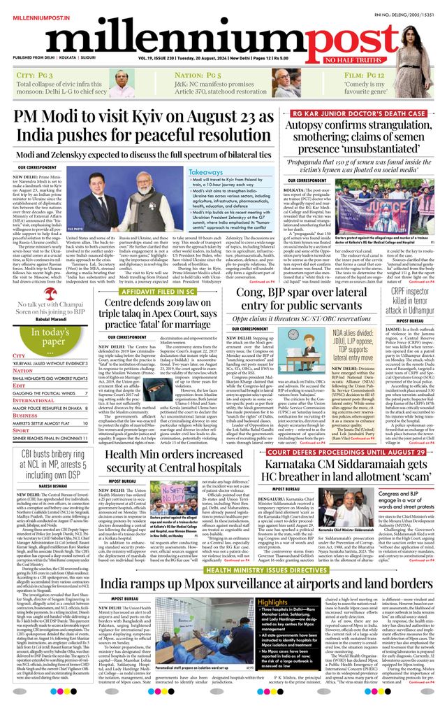 Millennium Post Delhi