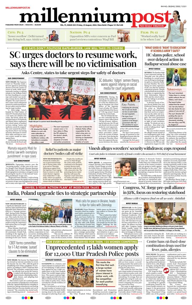 Millennium Post Delhi