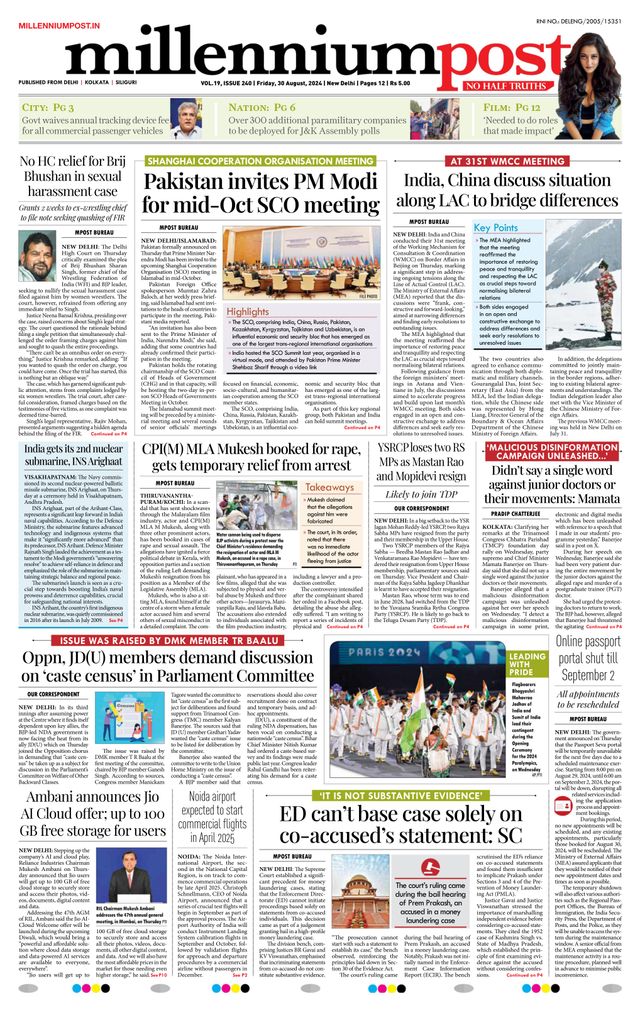 Millennium Post Delhi