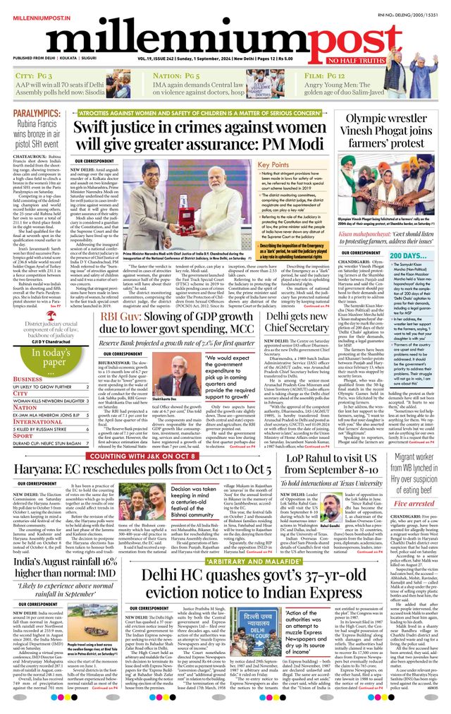 Millennium Post Delhi