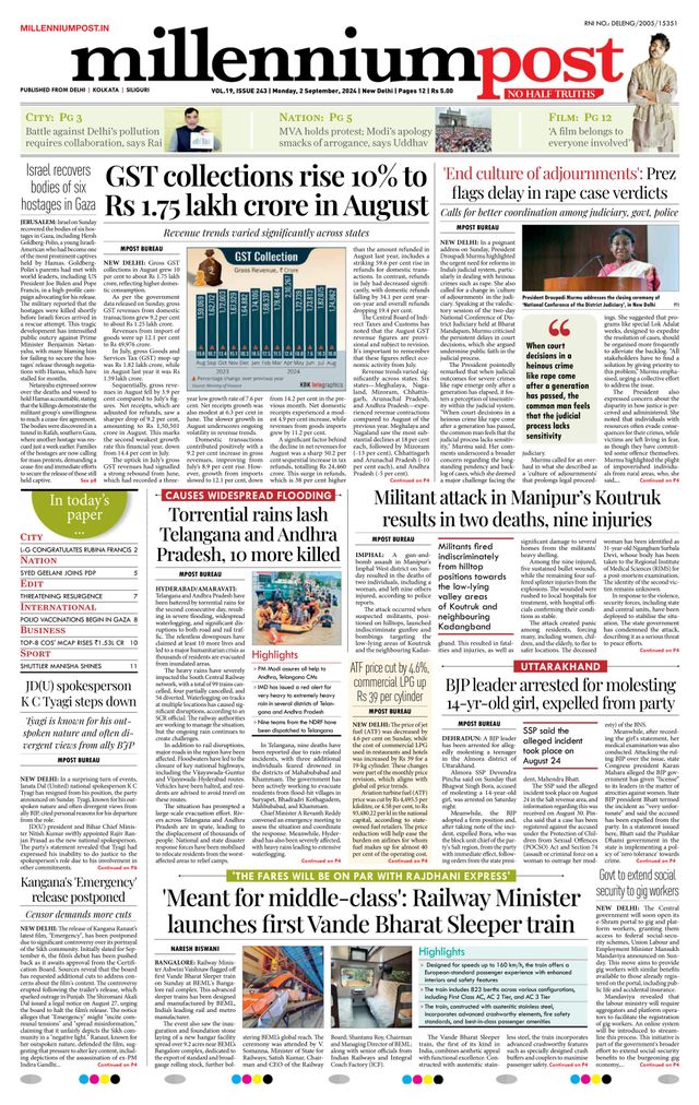 Millennium Post Delhi