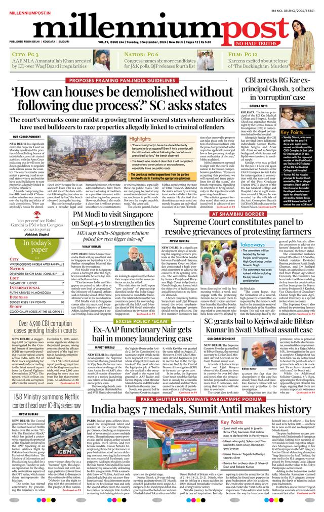 Millennium Post Delhi