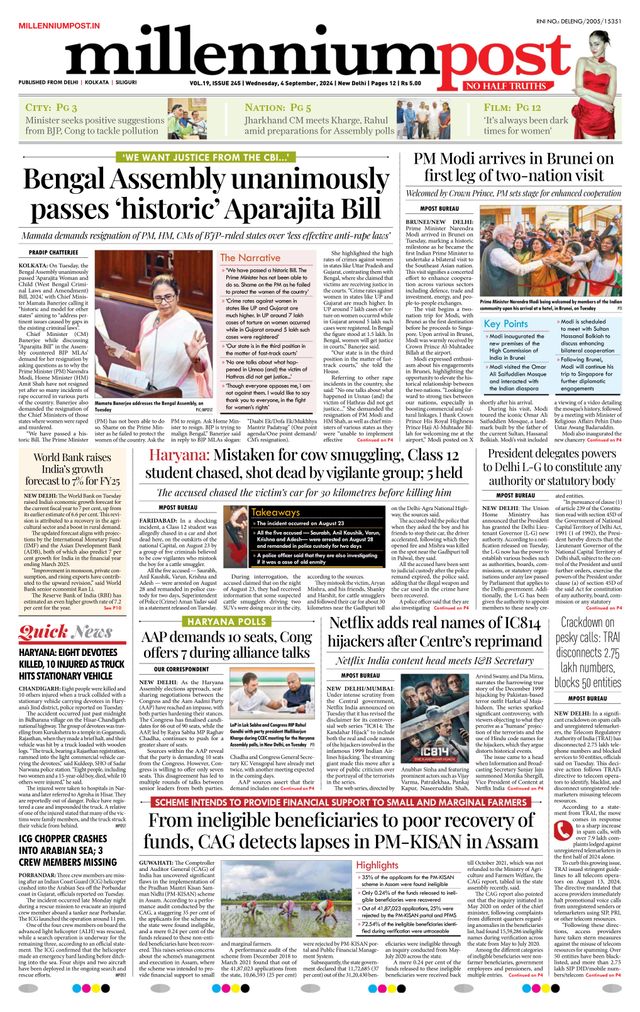 Millennium Post Delhi