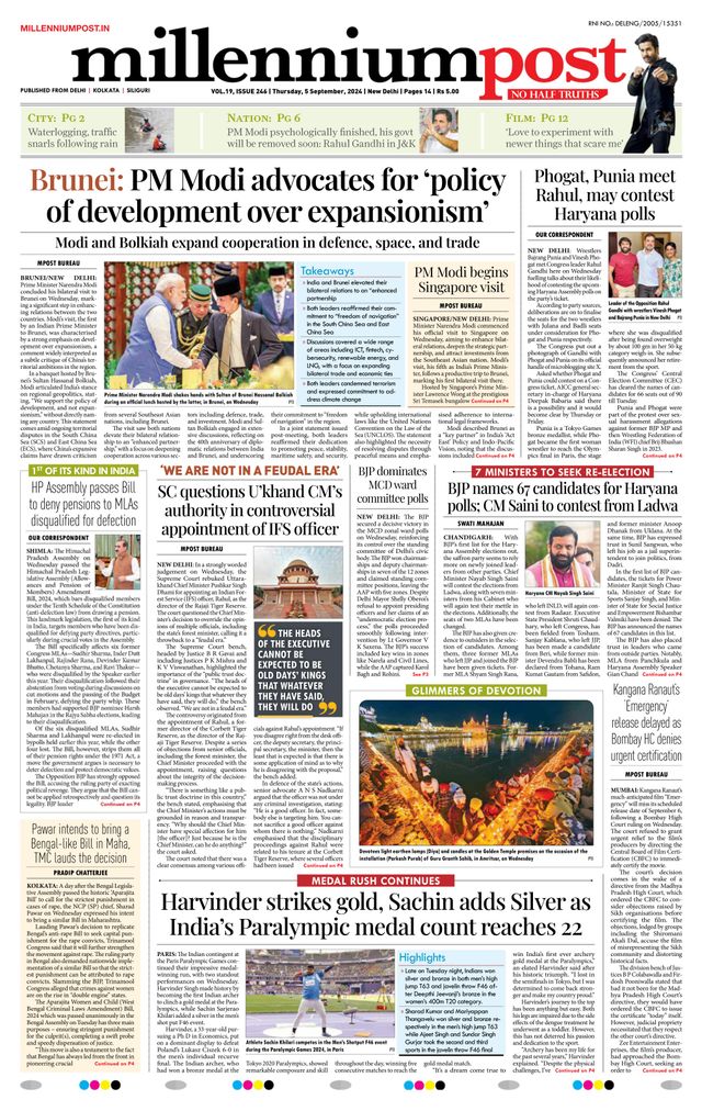 Millennium Post Delhi