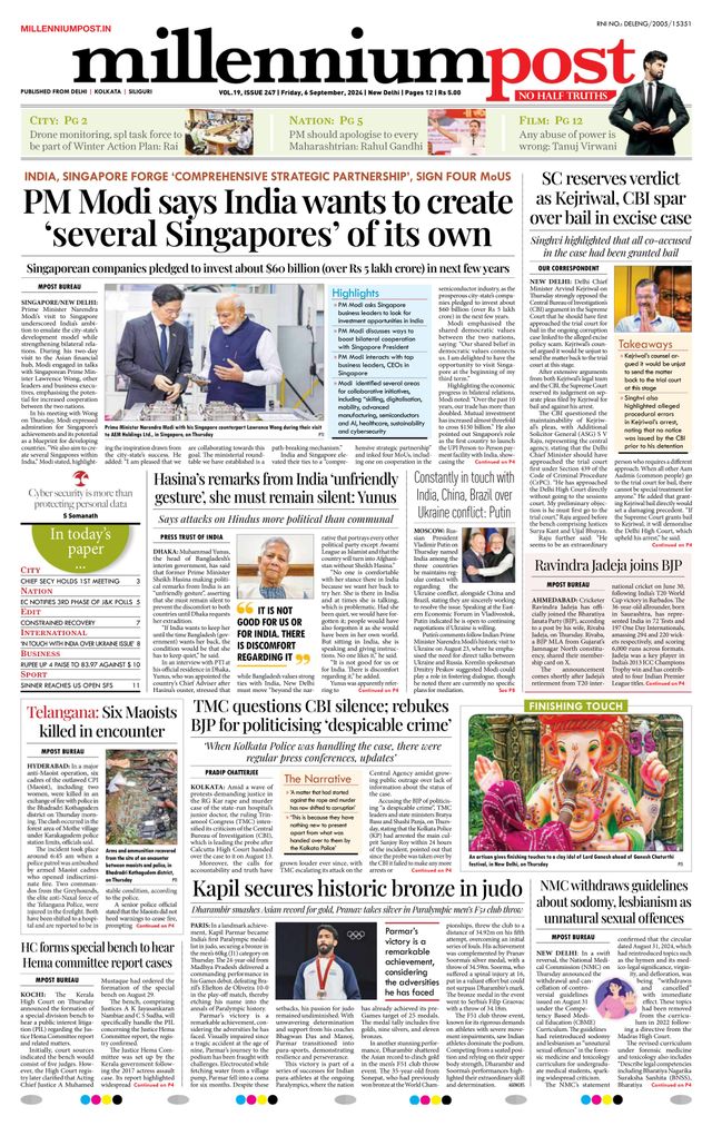 Millennium Post Delhi