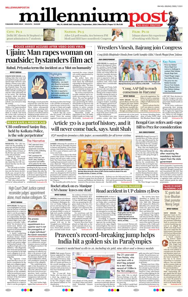 Millennium Post Delhi