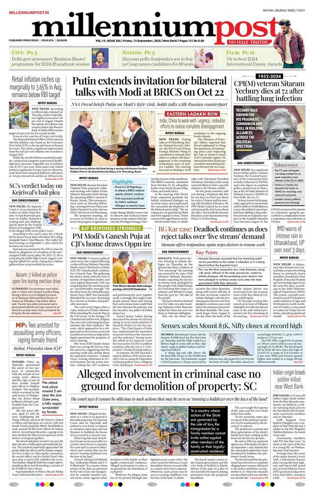 Millennium Post Delhi