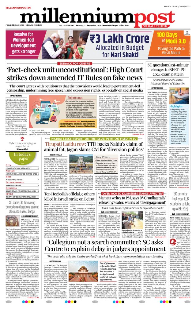 Millennium Post Delhi