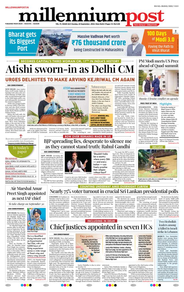 Millennium Post Delhi