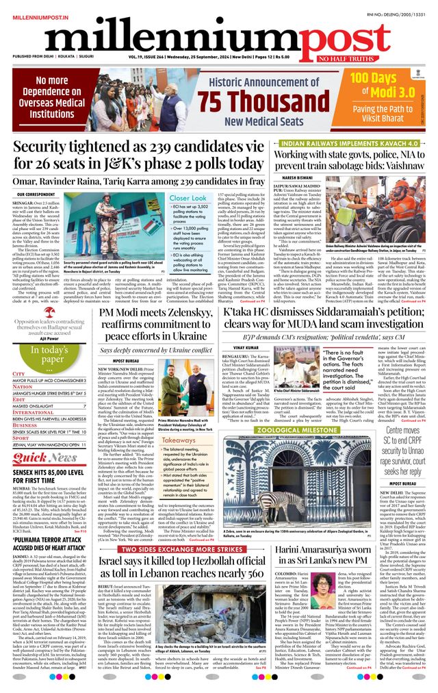 Millennium Post Delhi