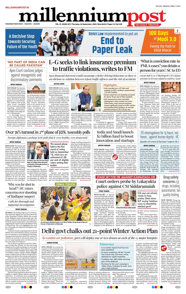 Millennium Post Delhi