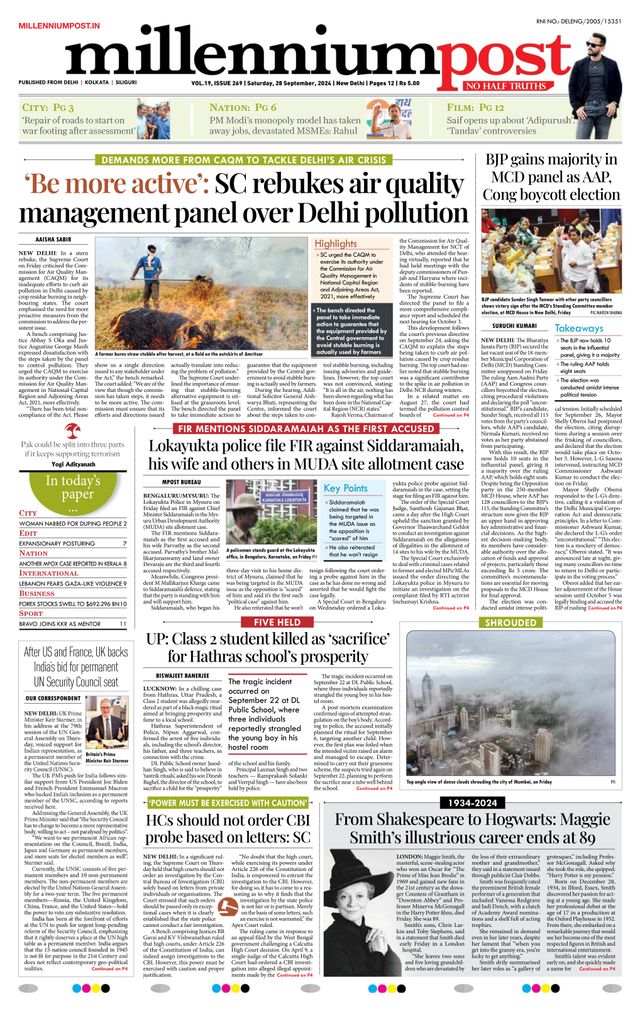 Millennium Post Delhi