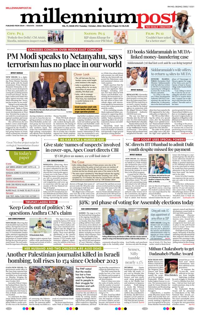 Millennium Post Delhi