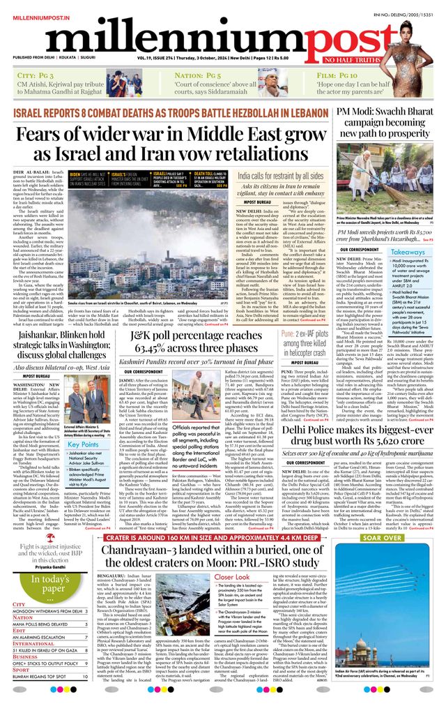Millennium Post Delhi