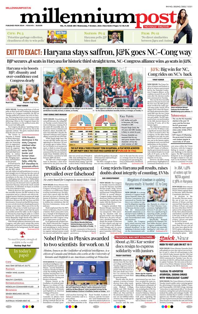 Millennium Post Delhi