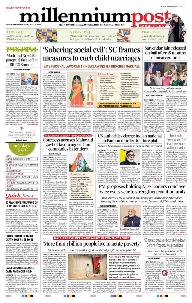 Millennium Post Delhi