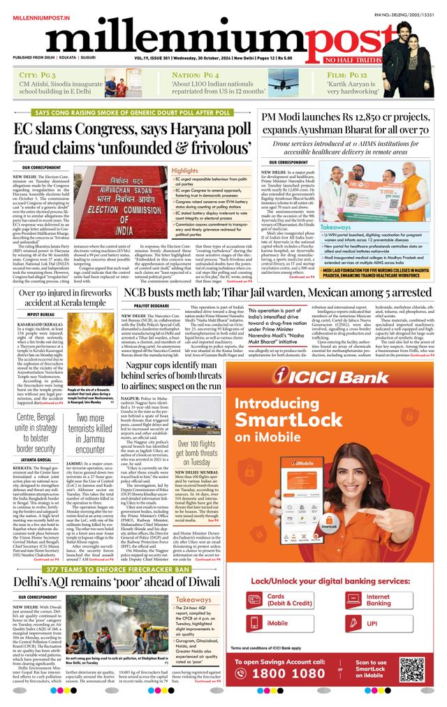 Millennium Post Delhi